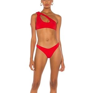 Zimmermann empire teardrop bikini set